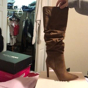 Shoe Dazzle- Heeled boots, Reza